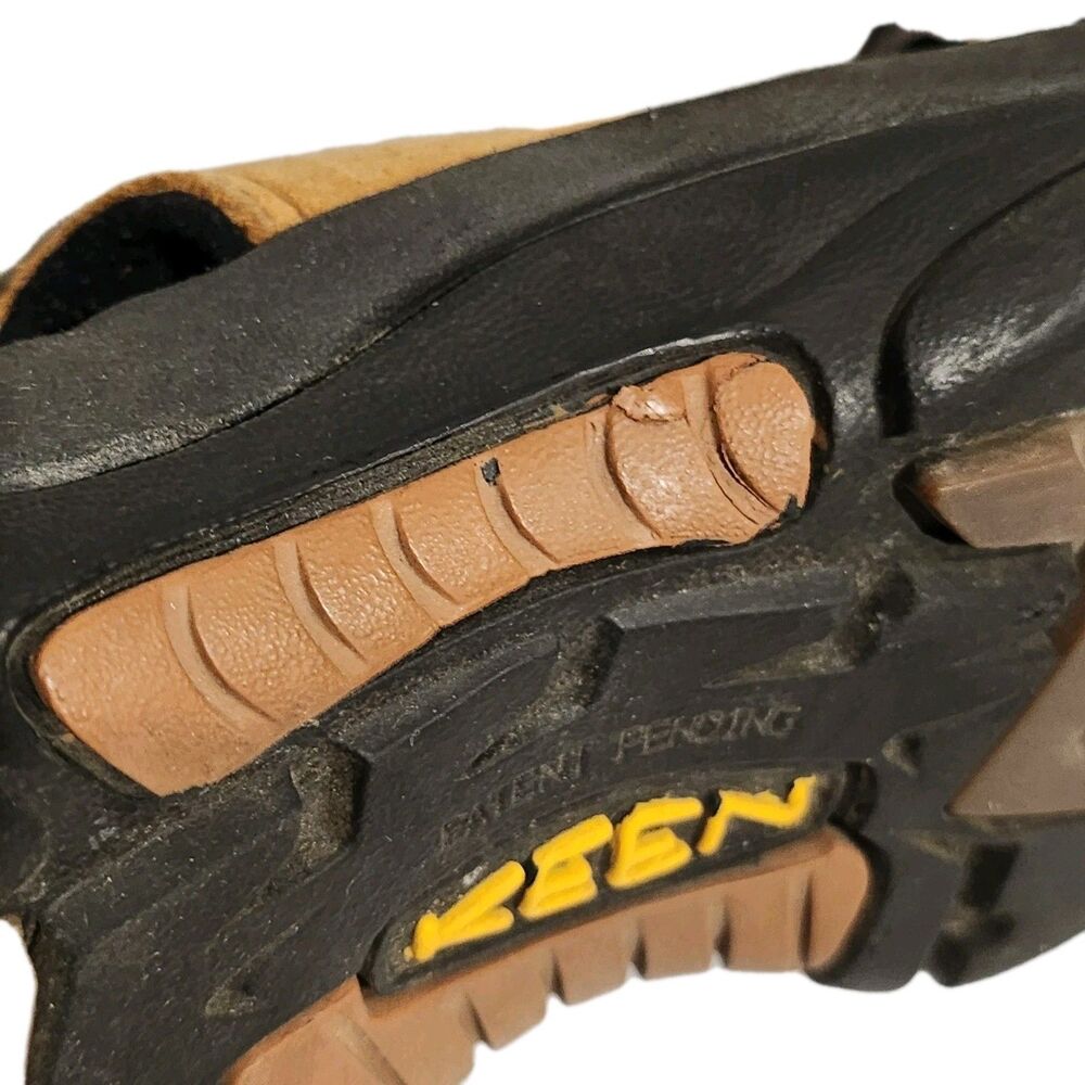 Keen Women's Leather Closed Toe Hiking Sport Sandals Tan Size 8 - Picture 11 of 11